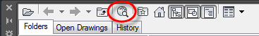 Search Objects like Blocks and Layers within AutoCAD drawings