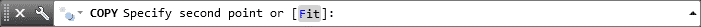 Array with copy command in AutoCAD 3